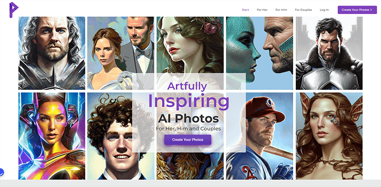Artfully Inspiring AI Photos