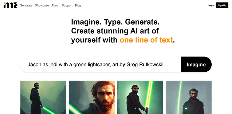 Imagine Me - Personal AI Art Generator