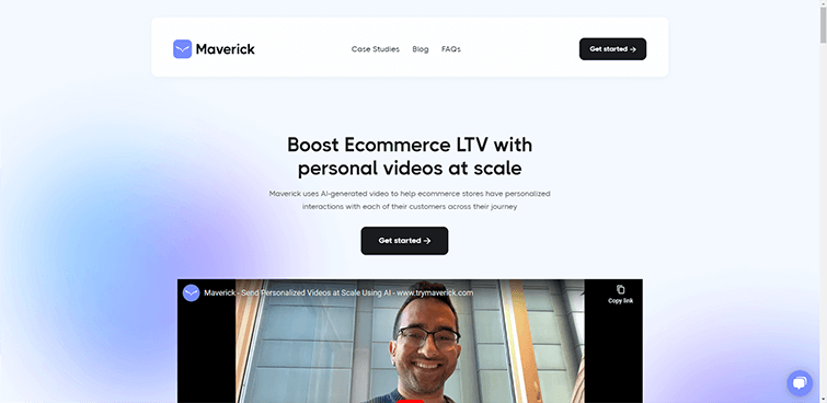 Maverick AI Generated-Personalized Videos at Scale Ecommerce Video-Marketing