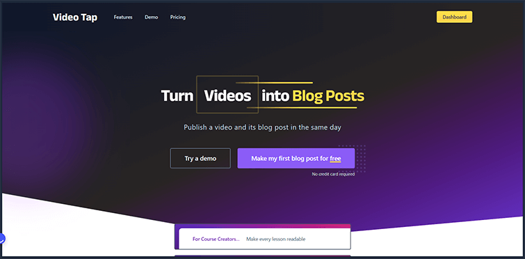 Video Tab