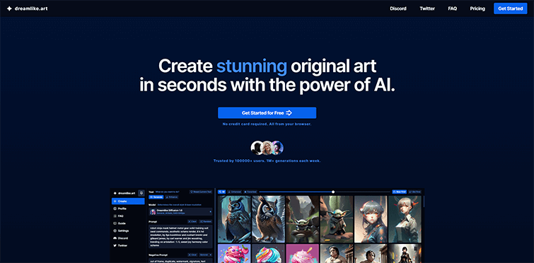 Dreamlike.art - Free AI Art Generator | AI Art Maker | Stable Diffusion Online
