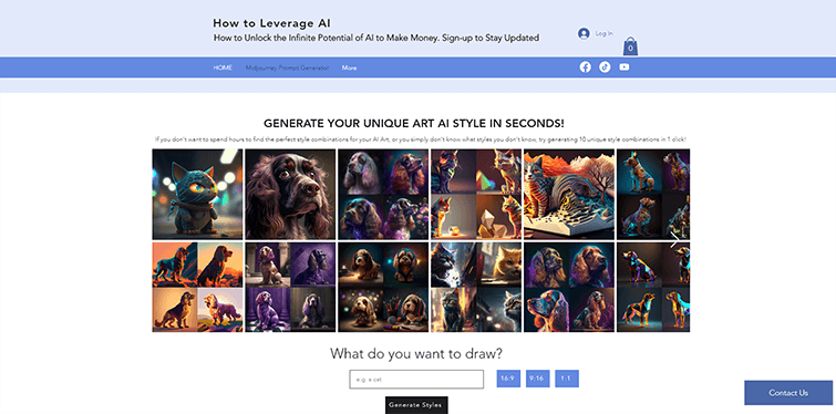 Midjourney Prompt Generator