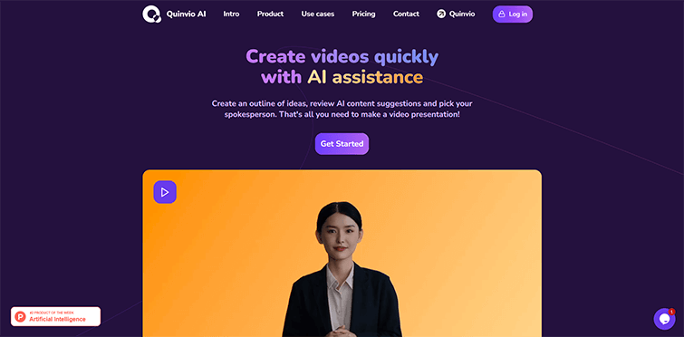 Quinvio-AI-video-generator