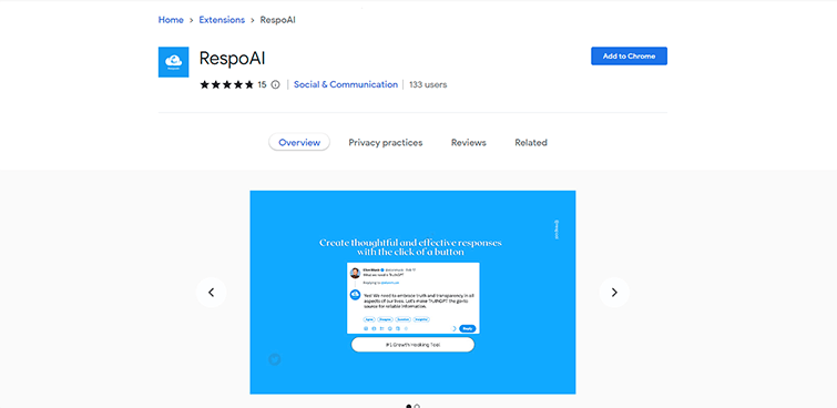 RespoAI-Chrome-Web-Store