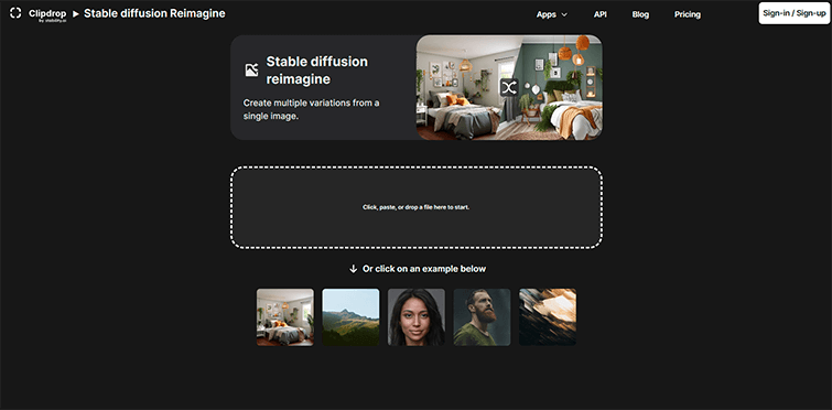 Stable-diffusion-reimagine-ai