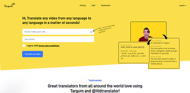 Targum-Video-Super-Fast-AI-Based-Video-Translation-Service
