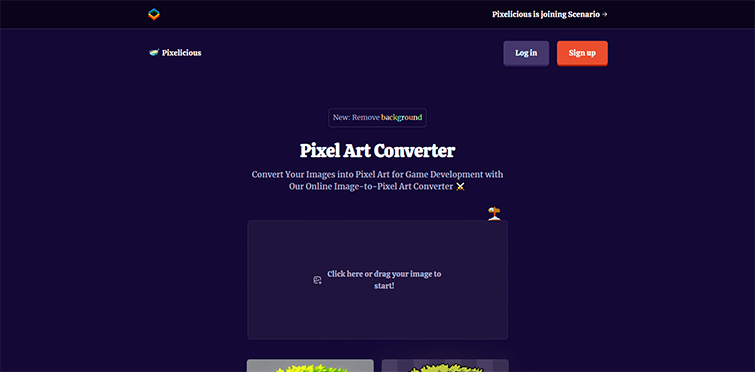 Pixelicious-image-to-pixel-art