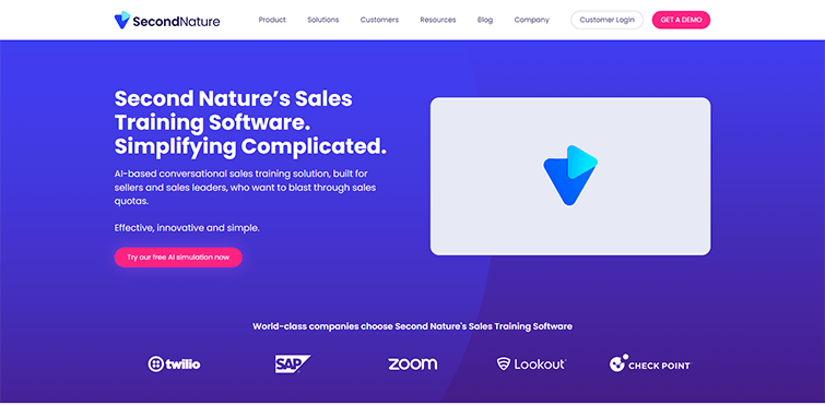 Sales-Training-Software-Upskill-with-AI-Role-Play-Second Nature AI