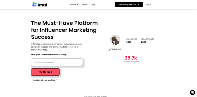 Influencer Marketing Platform
