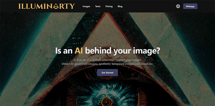 AI-generated-Content-Detection-Illuminarty-Home