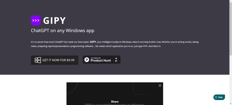 GIPY-Use-ChatGPT-On-Any-Windows-App