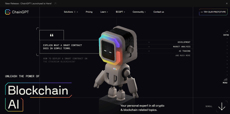 ChainGPT-Unleash-The-Power-of-Blockchain-AI