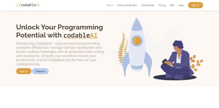 Codable AI-Your-AI-Powered-Programming-Assistant-for-Developers
