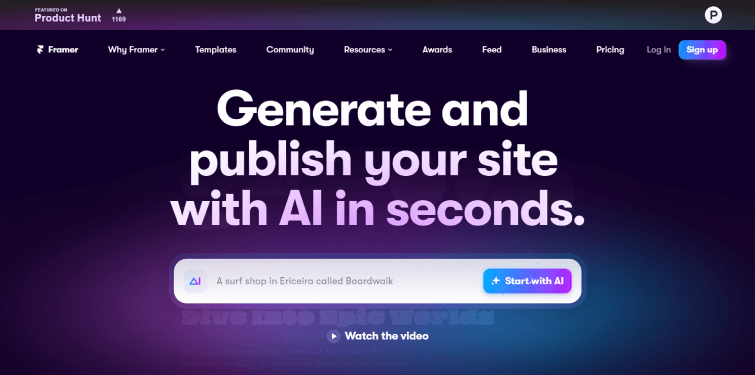 Framer AI-—-Generate-and-publish-your-site-with-AI-in-seconds