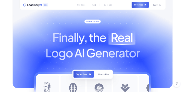 LogoLivery AI - Free AI-Powered SVG logo generator