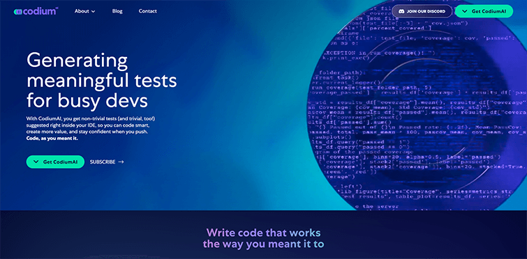 Meaningful-Code-Tests-for-Busy-Devs-CodiumAI