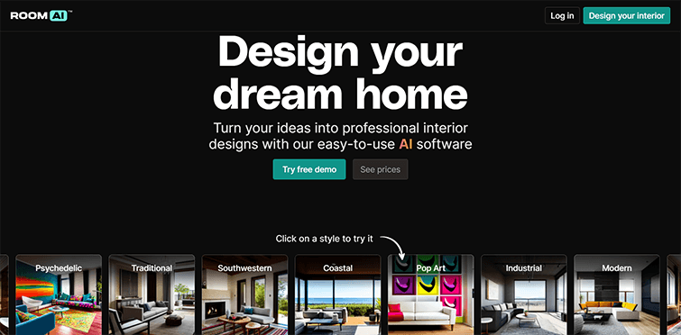 Room AI-interior design