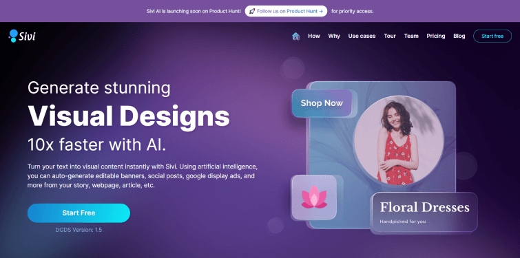 Sivi AI-Generate-Instant-Designs