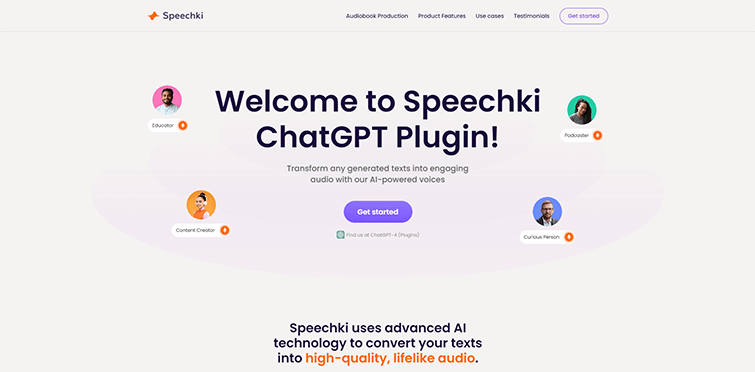 Speechki ChatGPT Plugin