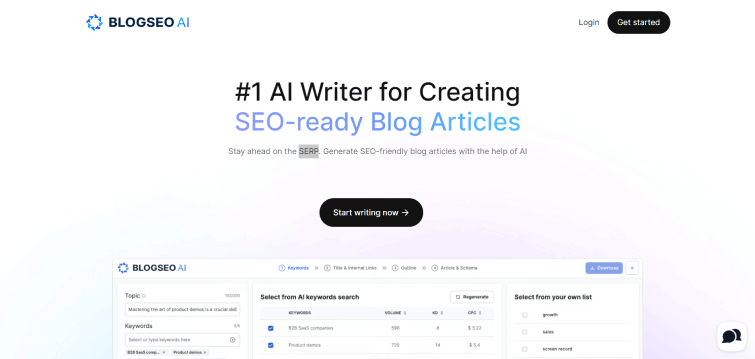 BlogSEO AI-Writer-to-Create-SEO-ready-Blog-Articles