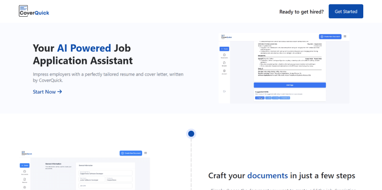 CoverQuick-Job Application