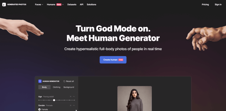 AI Human Generator-–-Generate-and-Modify-People-Online