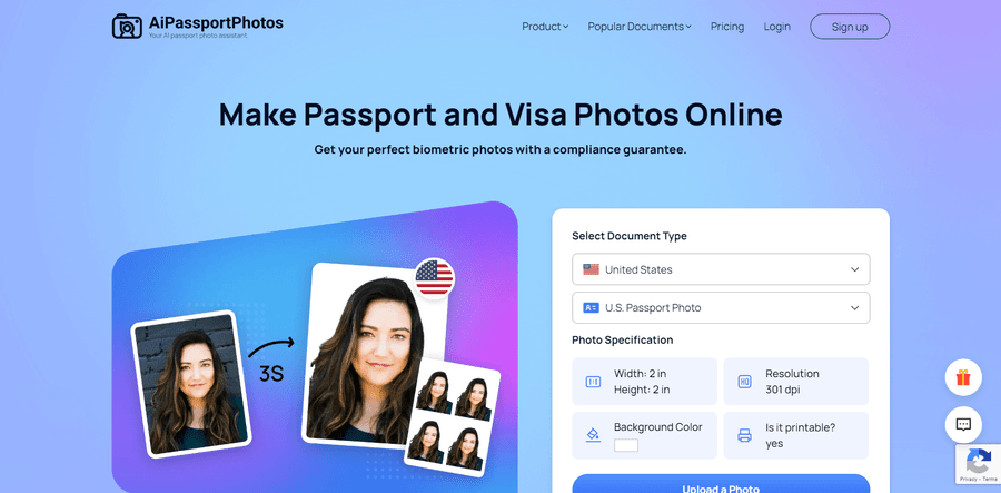 AiPassportPhotos -AI-backed-Passport-Photo-Online