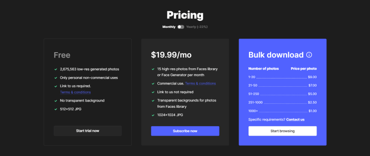 AI Human Generator 2 AI Human Generator-price