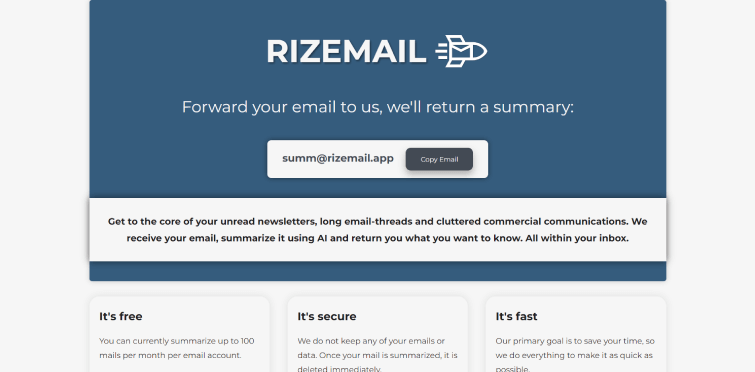 Rizemail-Summarize-emails-instantly