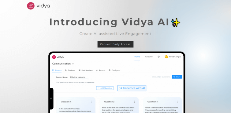 Vidya AI-Student-Engagement