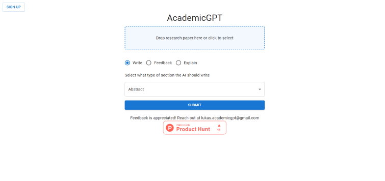 AcademicGPT-home
