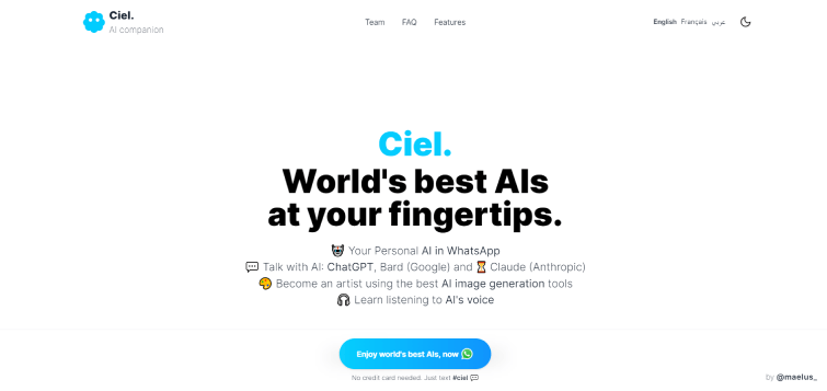 Ciel Chat-Whatsup