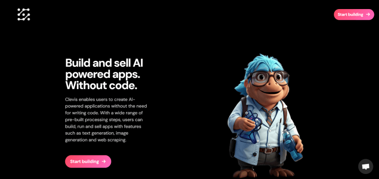 Clevis AI-Build-and-sell-AI-powered