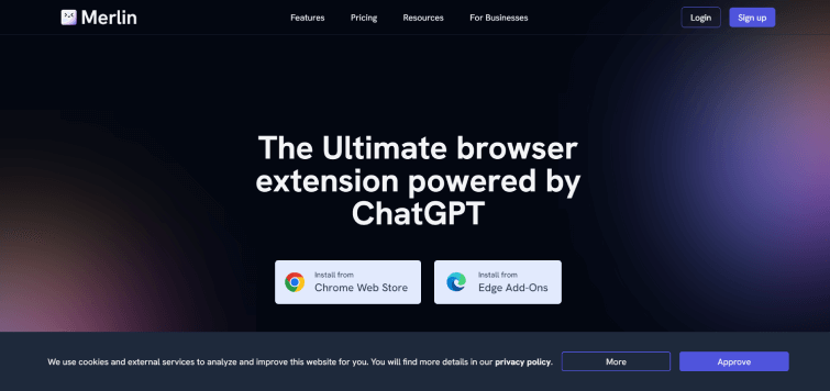 Merlin-AI-ChatGPT-assistant-for-Chrome-with-GPT-4-Claude2-Llmma-2