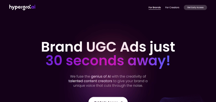Hypergro AI-Powered-UGC