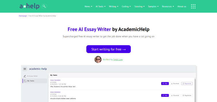 Free Essay Generator-home