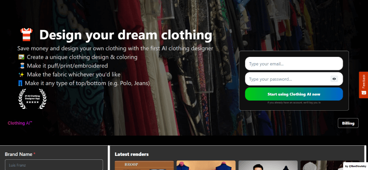 Clothing AI 9 Clothing AI-home