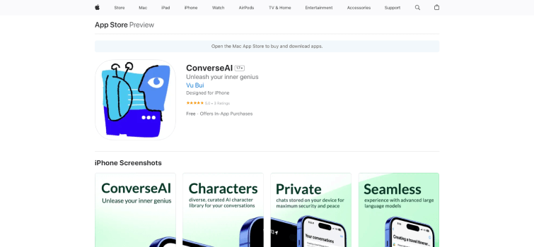 Converse AI-on-the-App-Store