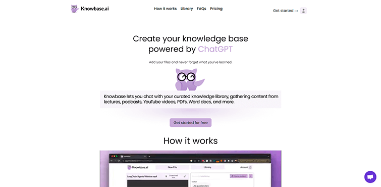 Knowbase ai-Store-and-chat-with-your-knowledge-base