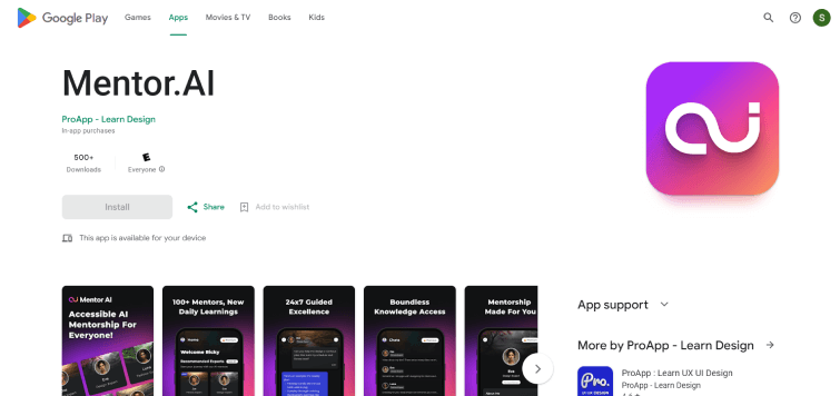 Mentor AI-Apps-on-Google-Play