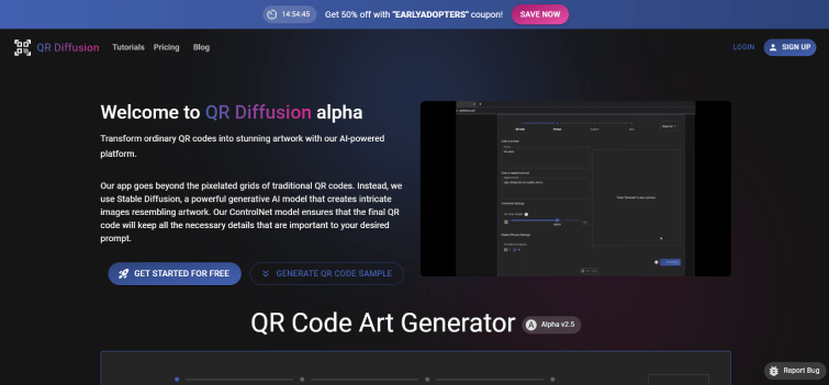 QR Diffusion-QR-Code-Art-Generator