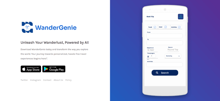 WanderGenie-Unleash-Your-Wanderlust-Powered-by-AI
