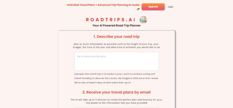 Your-AI-Powered-Road-Trip-Planner-Roadtrips AI