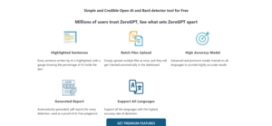 Zero GPT - ChatGPT & AI Detector & AI Content Detector tool