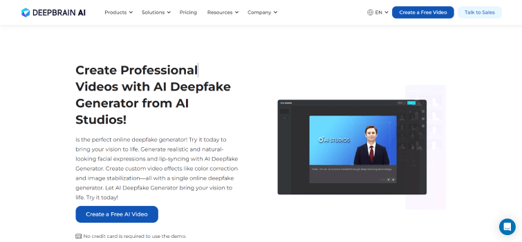 AI Deepfake Generator-home