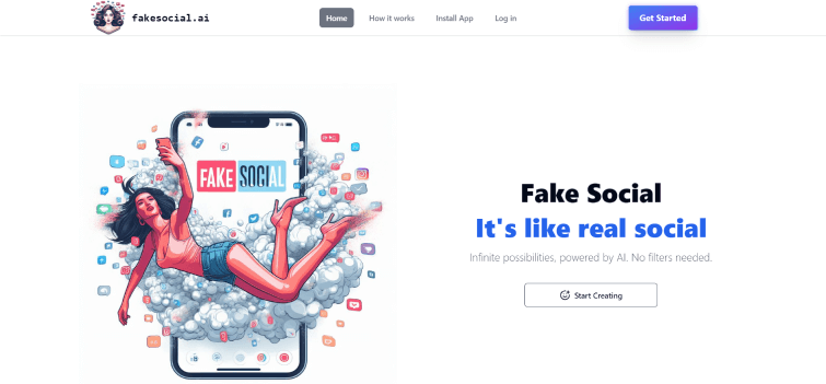 Home-Fakesocial AI