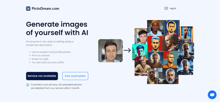 PictoDream 2 PictoDream-com-Generate-Images-of-Yourself-With-AI