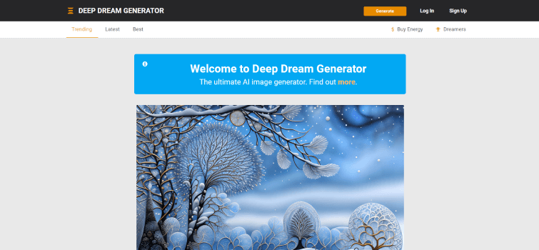 Deep Dream Generator-home
