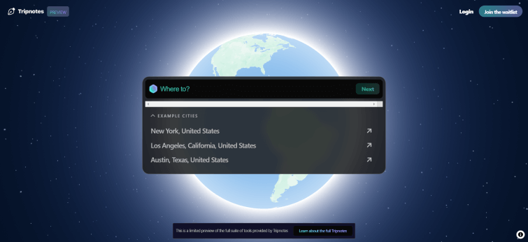 Tripnotes AI-Intelligent-Travel-Planner
