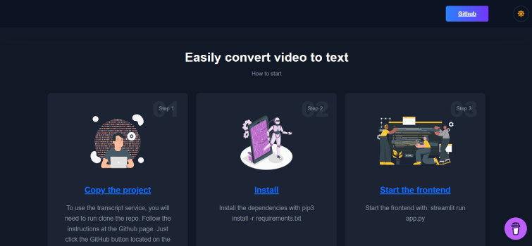Video2text 1 Video2text-home